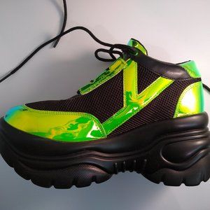 YRU Matrixx Platform Shoes Dolls Kill Goth Size 9